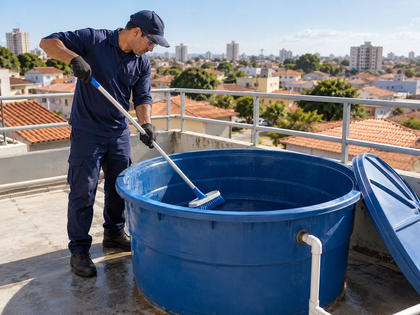 Limpeza de Caixa d'Água em Campinas‑SP