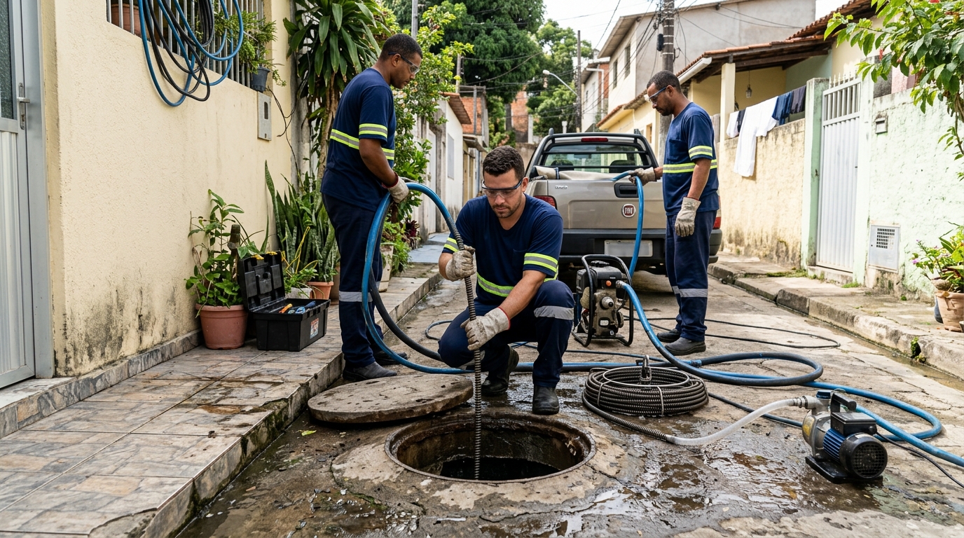 Hidrojateamento de Alta Pressão em Campinas‑SP