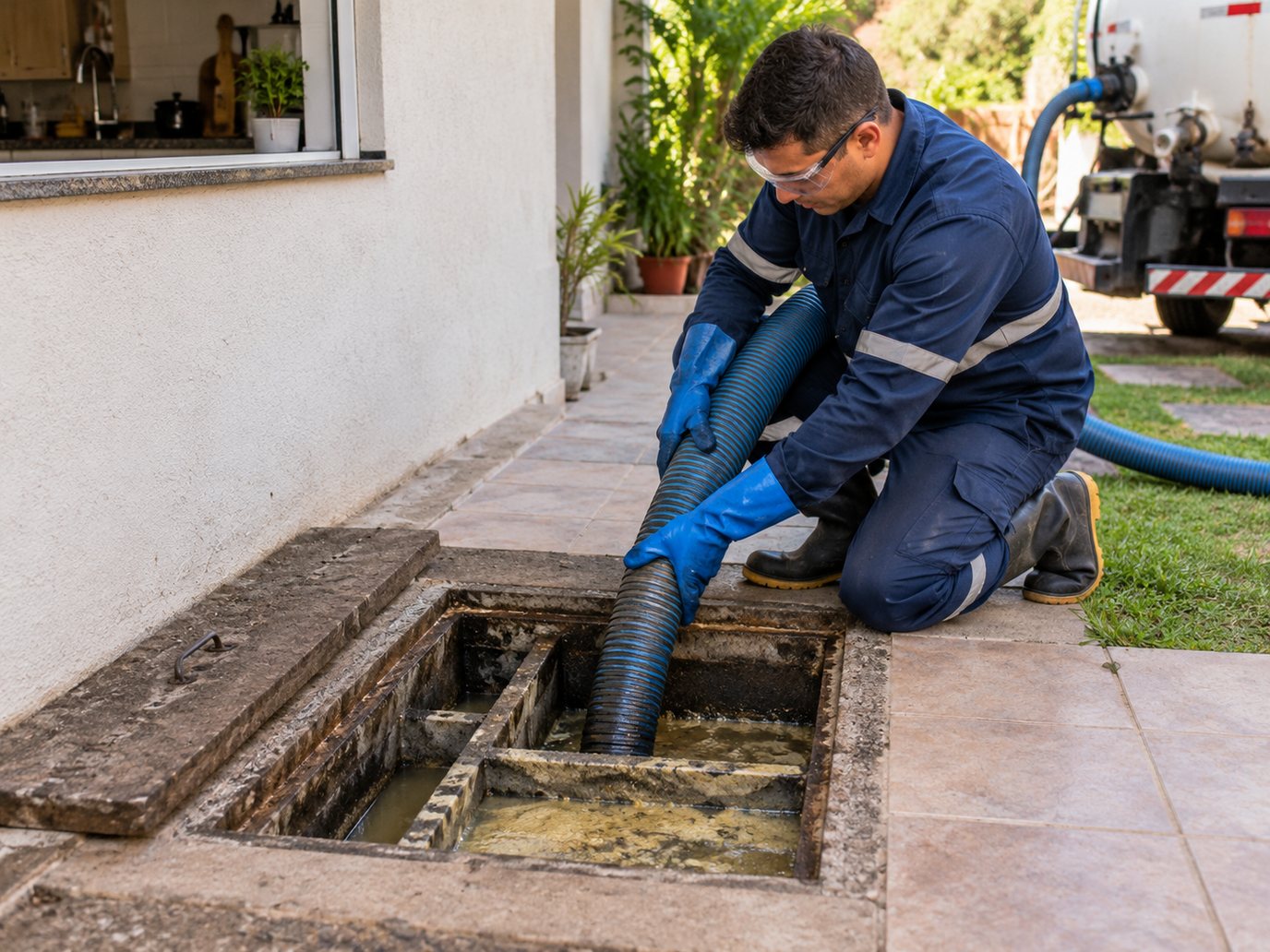 Limpeza de Caixa de Gordura em Campinas‑SP